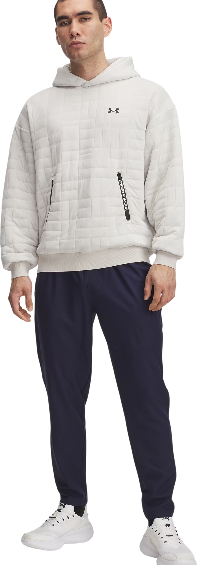 Bukser Under Armour Under Armour Unstoppable Tapered Pants Mørkeblå | 6003861-410, 1