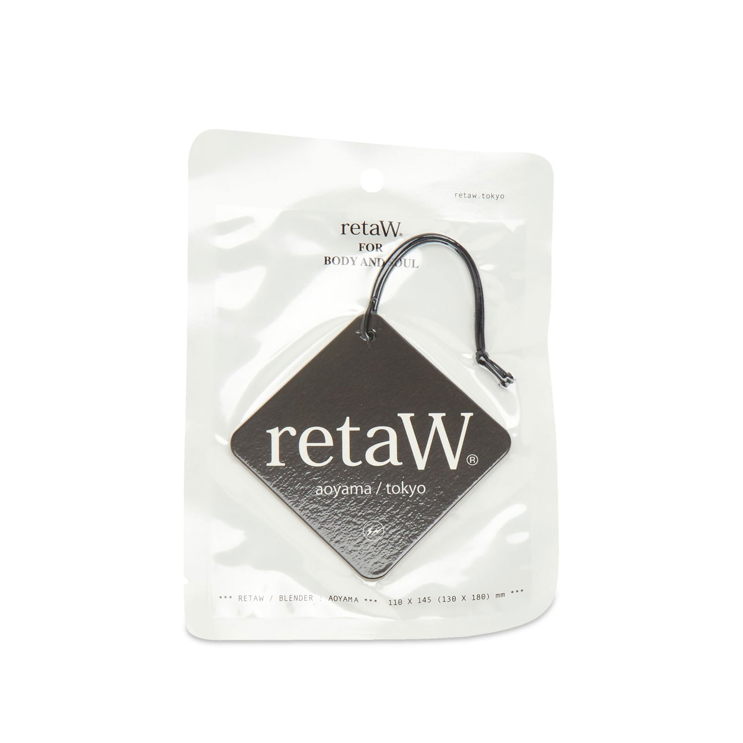 Parfume og dufte retaW retaW x Fragment Design Fragrance Car Tag Sort | RTW-FCT-FRG, 0