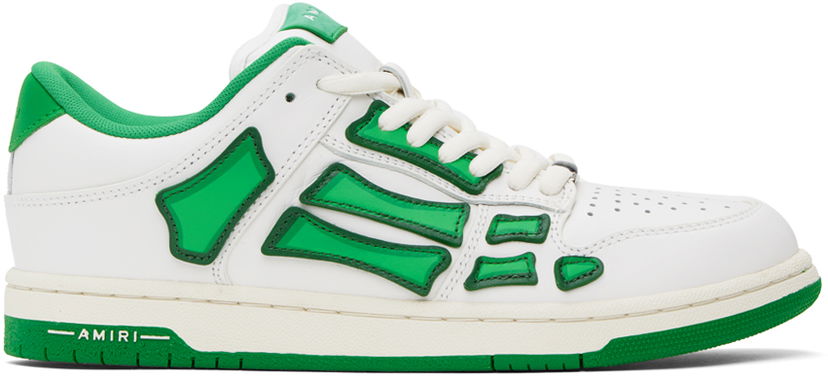 Sneakers og sko AMIRI Skel Top Low "White Green" Grøn | PS24MFS005