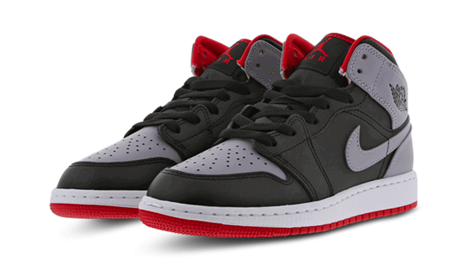 Sneakers og sko Jordan Air Jordan 1 Mid "Cement Grey" Sort | DQ8423-006, 1