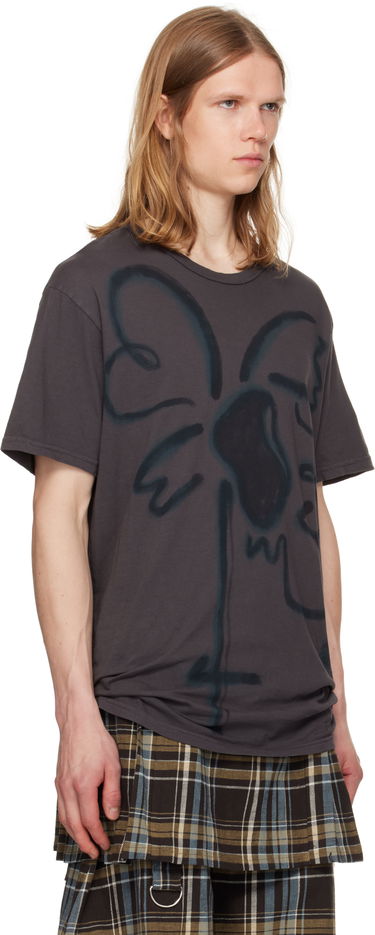 T-shirt Collina Strada Collina Strada Painted T-Shirt Grå | XX3137, 4