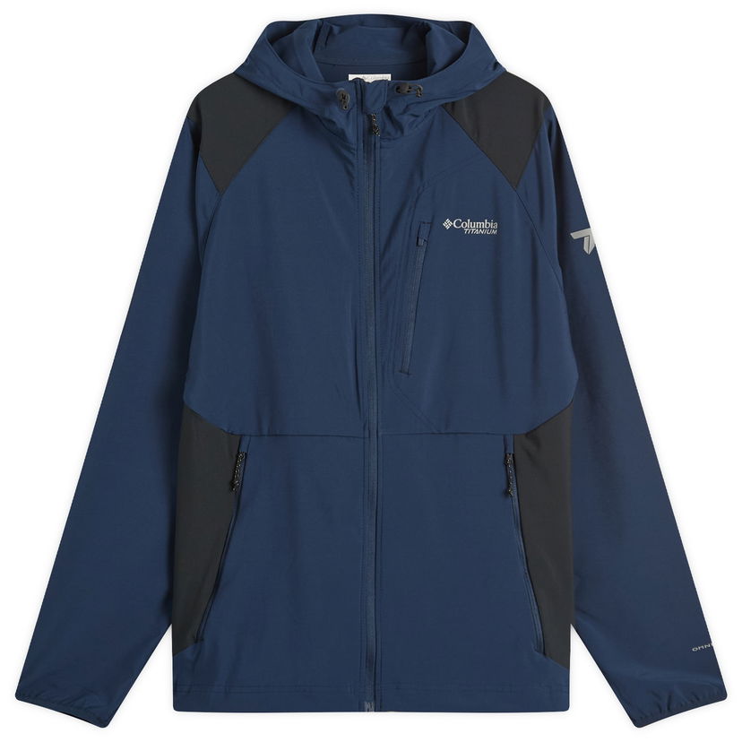 Jakke Columbia Triple Canyon Hooded Jacket Mørkeblå | 2099161-464