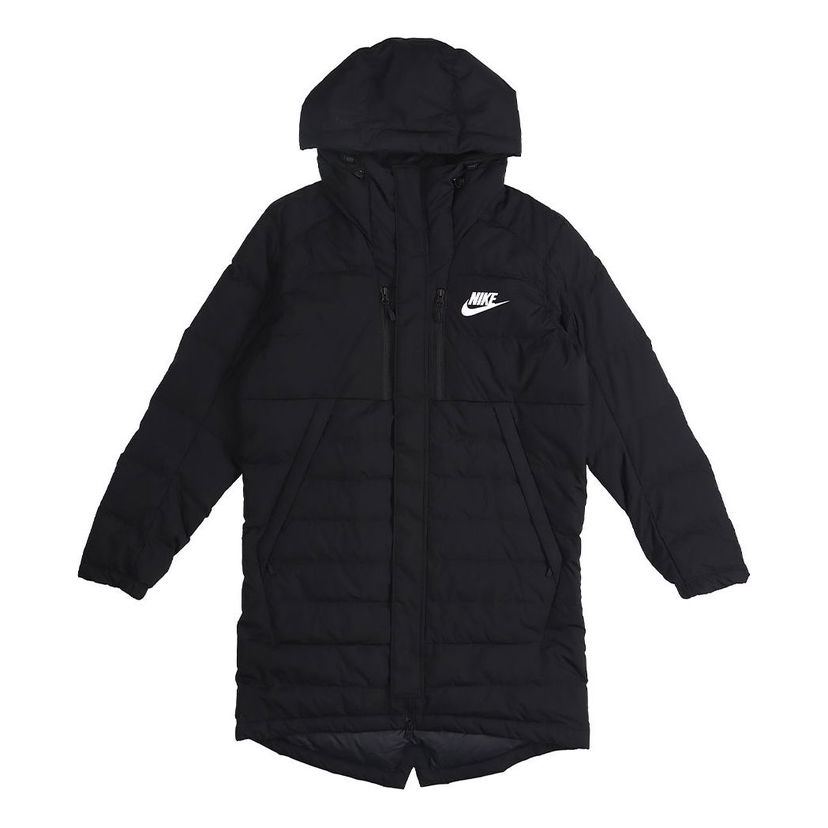 Parka Nike Long Warm Down Jacket Sort | AJ7949-010