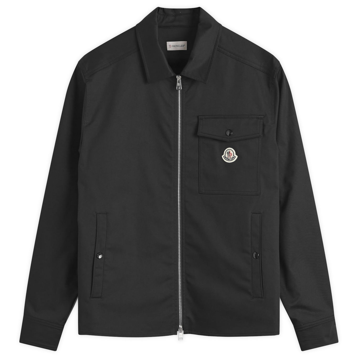 Jakke Moncler Gabardine Cotton Comfort Shirt, Size Large Sort | 2F000-05-57448-999, 0