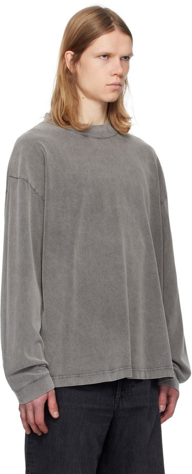 T-shirt Acne Studios Patch Grå | CL0220-, 4