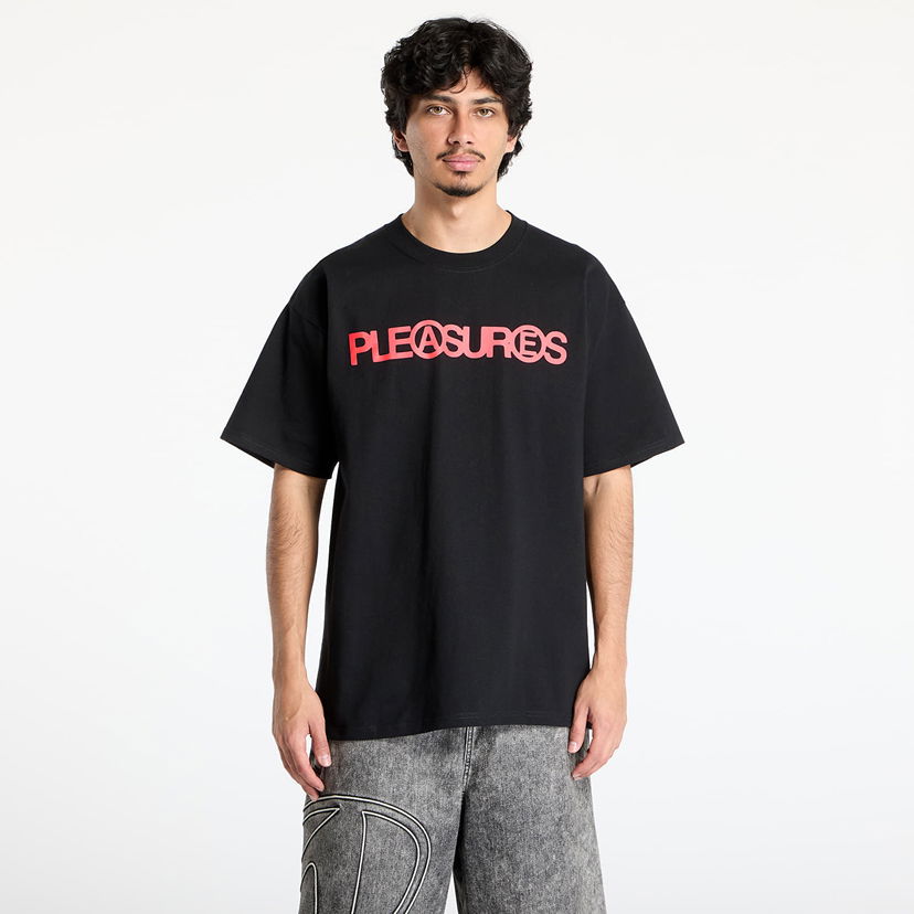 T-shirt Pleasures PLEASURES Fanzine Graphic T-Shirt Sort | P25SU054 BLACK
