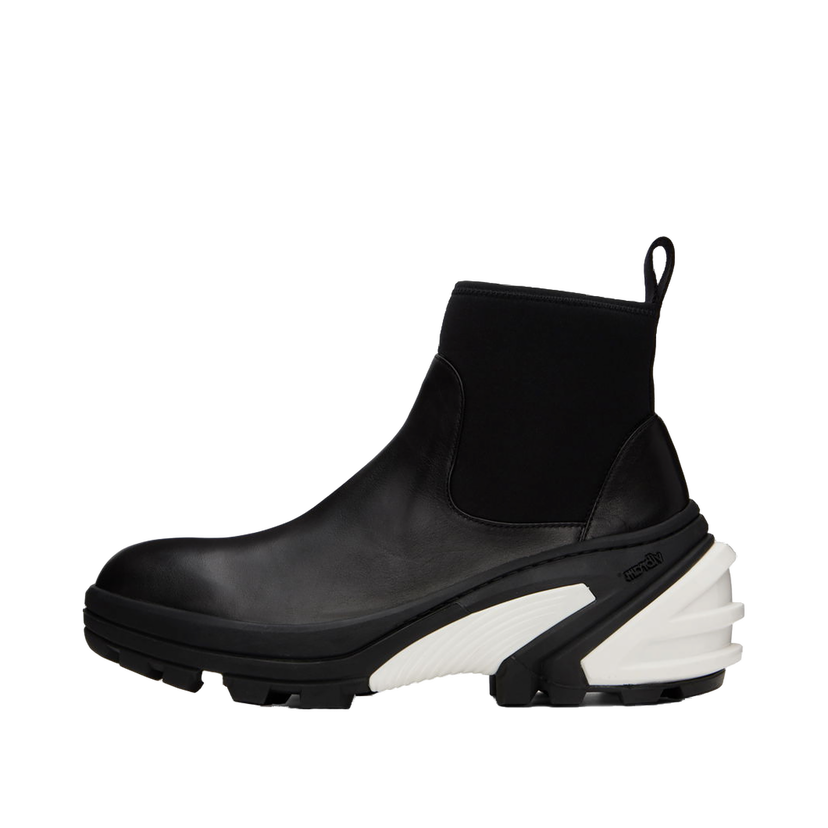 Sneakers og sko 1017 ALYX 9SM 1017 ALYX 9SM Leather Mid Chelsea Boots Sort | AAUBO0059LE02