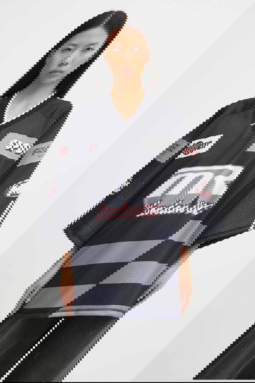 Jersey Martine Rose Martine Rose Oversized Hockey Top Sort | 129JT10009, 0