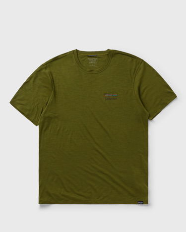 T-shirt Patagonia Capilene Cool Merino Blend Graphic T-Shirt Grøn | 44590-FZPN, 0
