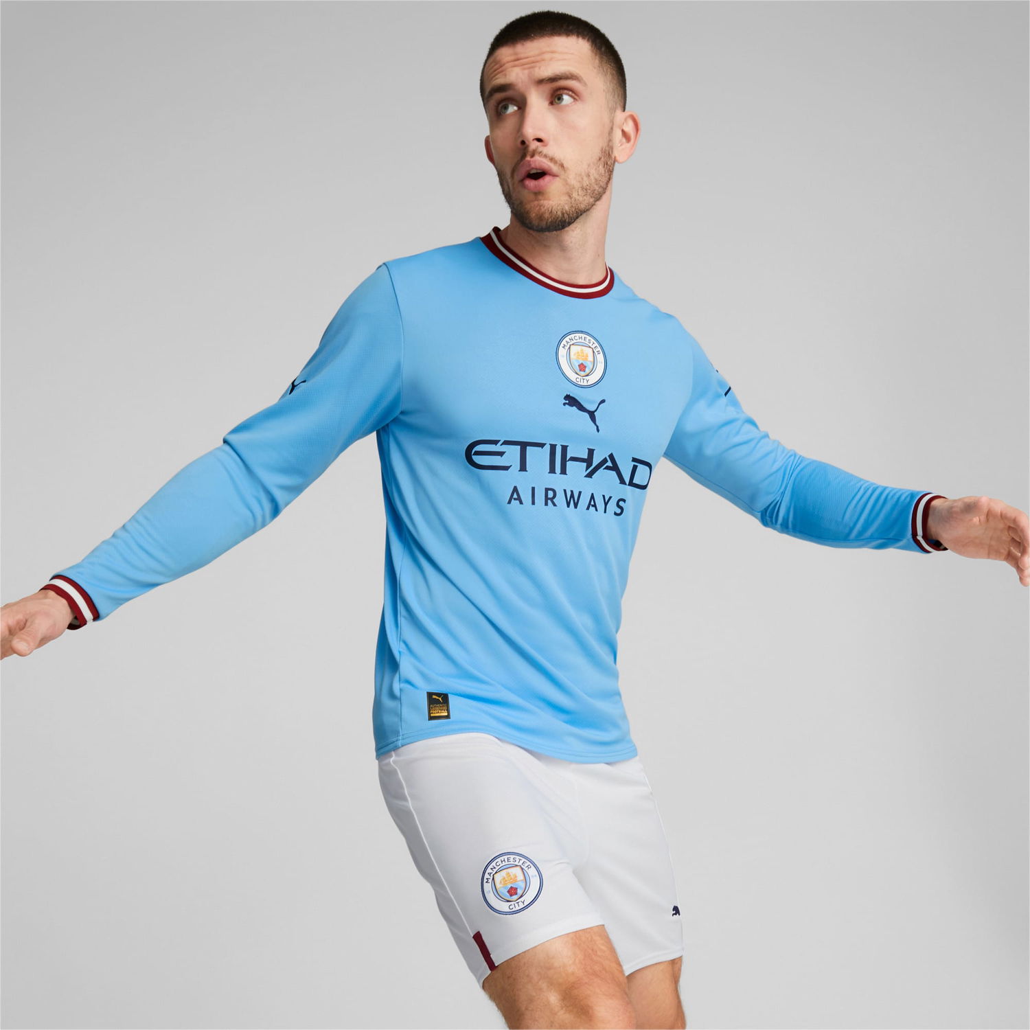 Jersey Puma Manchester City F.C. 22/23 Blå | 765711_01, 0