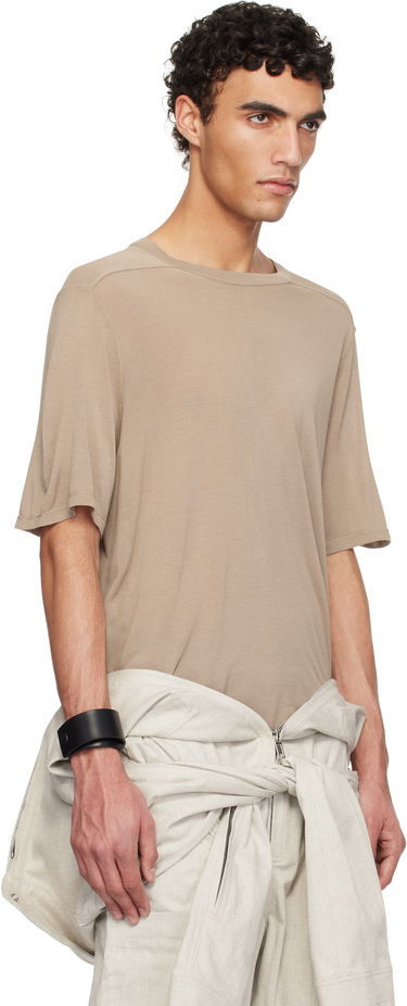 T-shirt Rick Owens Rick Owens Hollywood Level T-Shirt Sort | RU01E5264 JS, 4