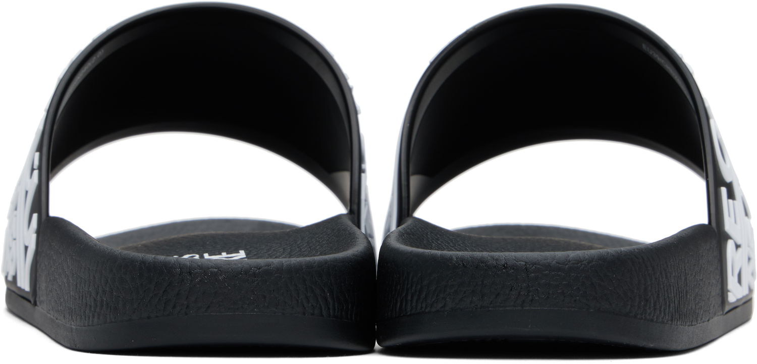 Sneakers og sko Versace Versace Jeans Couture Logo Slides Sort | E78YA3SQ1_E71352, 1