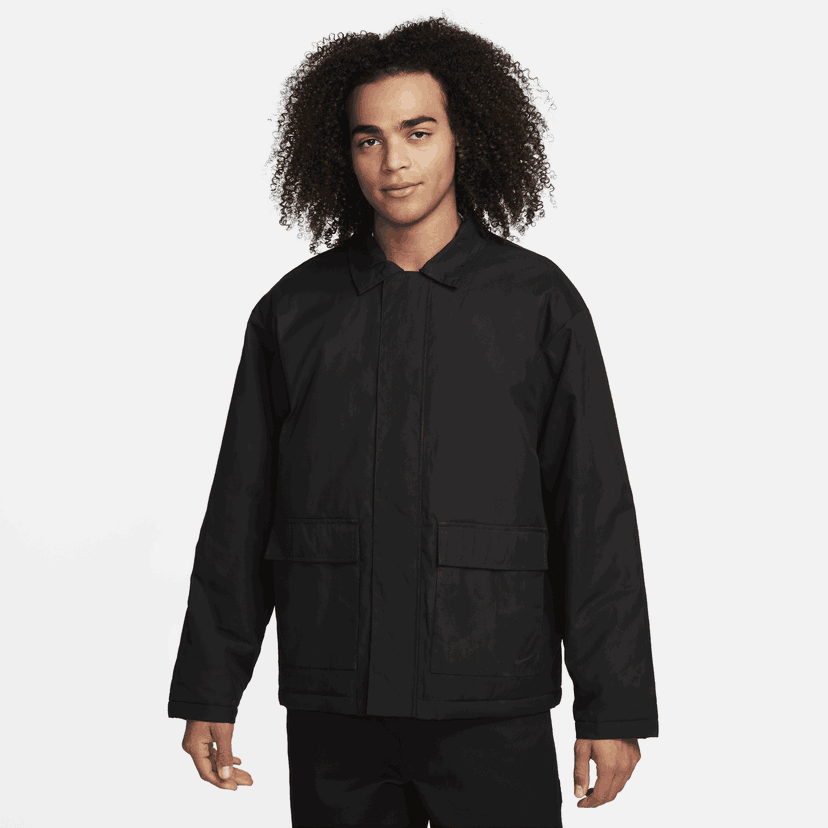Jakke Nike Life Waxed Canvas Work Jacket Sort | FN3130-010