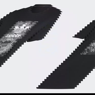 T-shirt adidas Originals Graphics Camo Tongue Label Tee Sort | II8156, 4