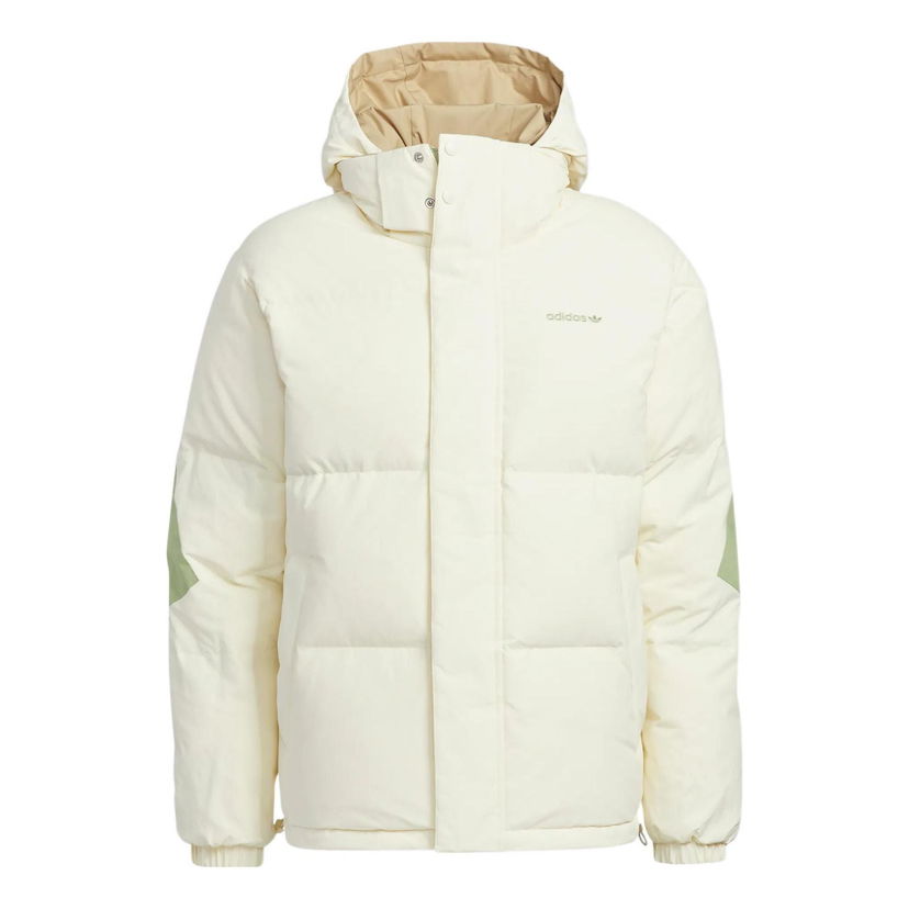 Puffer jakke adidas Originals Originals Sporty Down Reversible Puffer Jacket Beige | HS9466