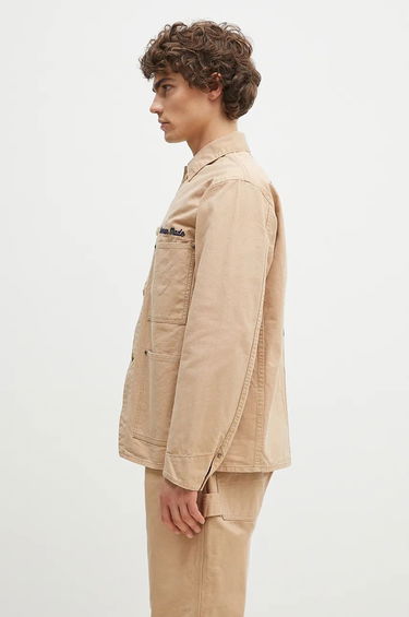 Jakke Human Made Washed Duck Coverall Jacket Beige | HM28JK013, 1