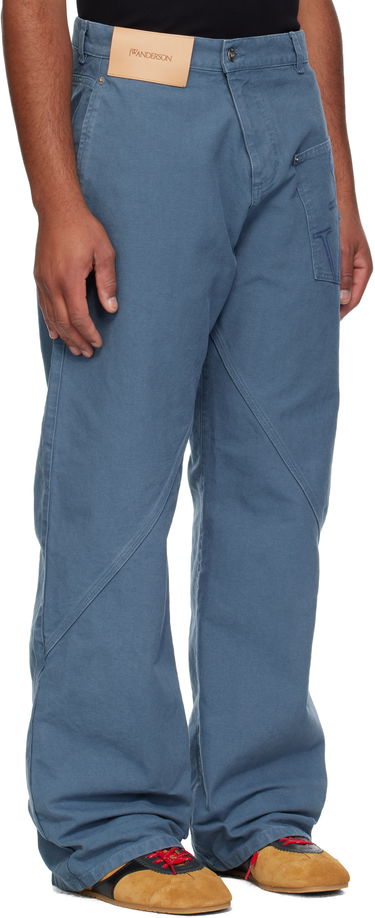 Bukser JW Anderson JW Anderson Twisted Workwear Trousers Beige | TR0405-PG1744, 4
