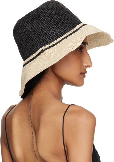 Hat TOTEME TOTEME Paper Straw Beach Hat Beige | 253-WSH0027-FB0489, 2