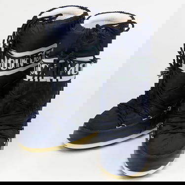 Sneakers og sko Moon Boot Nylon Blue Sort | 14004400 002, 2