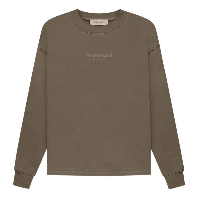 Sweatshirt Fear of God Essentials Relaxed Crewneck Sweatshirt Brun | FOG-FW22-685