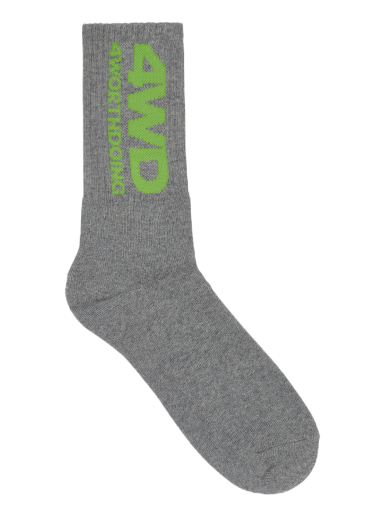 Sokker 4 WORTH DOING Logo Socks Grå | 4WDLOGOSOCKS GREY