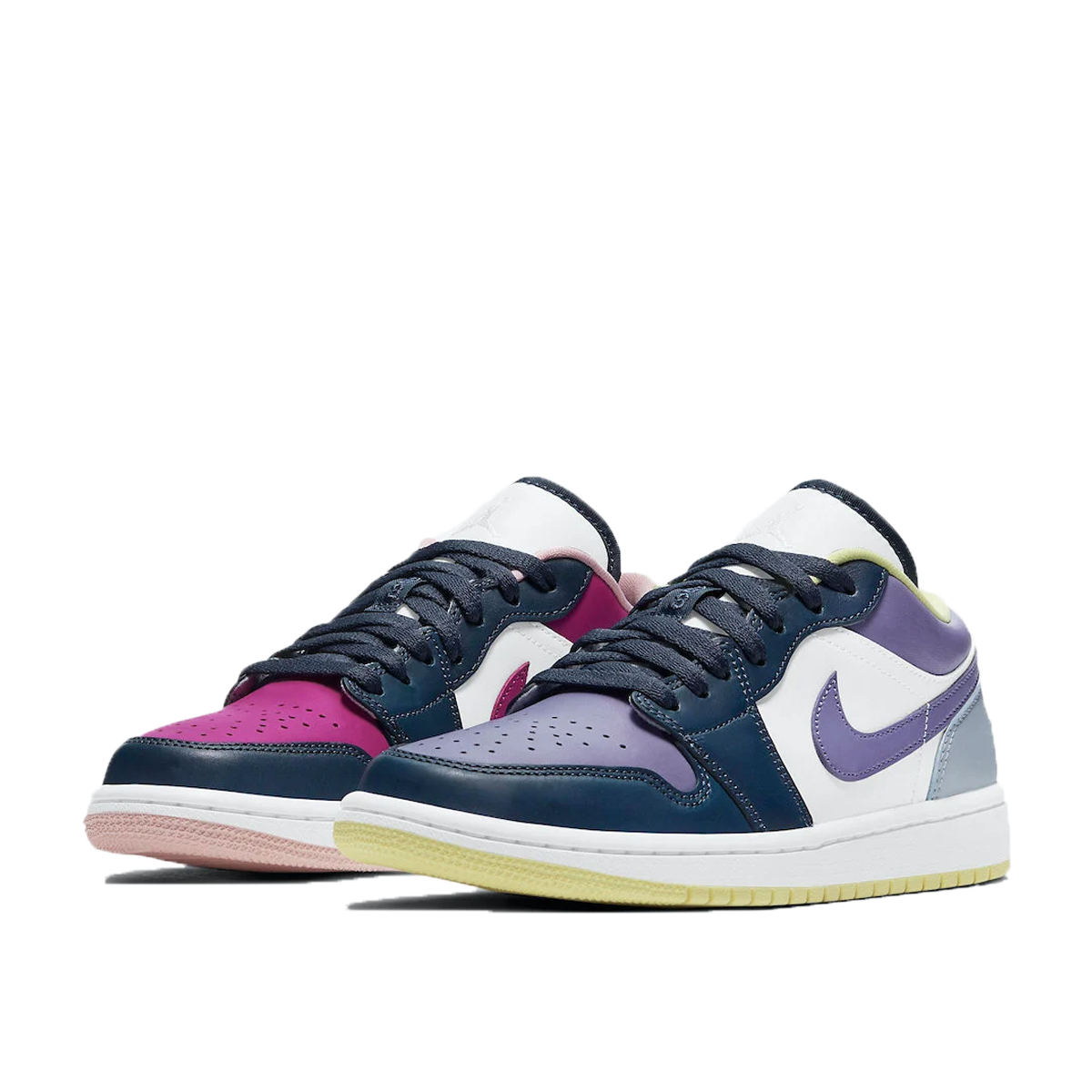 Sneakers og sko Jordan Air Jordan 1 Low SE "Mismatched - Purple Magenta" W Lilla | DJ4342-400, 1