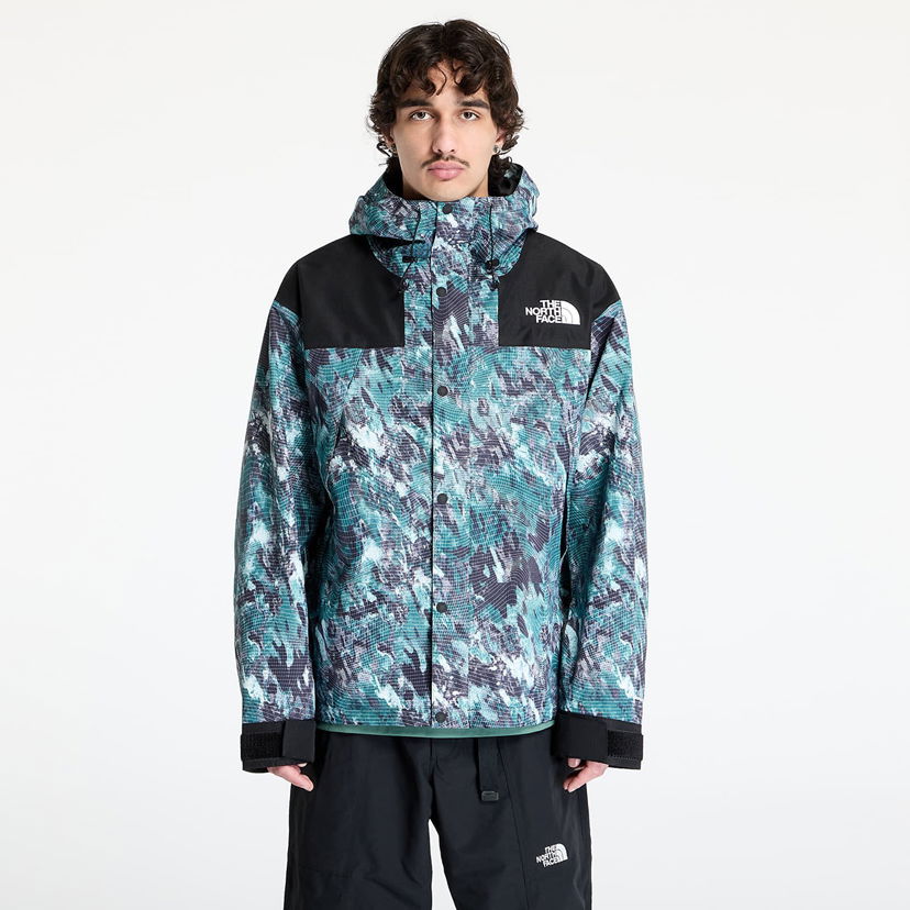 Vindjakke The North Face Dryvent Mono Mountain Jacket Trail Grid Print Flerfarvet | NF0A88XF87A1