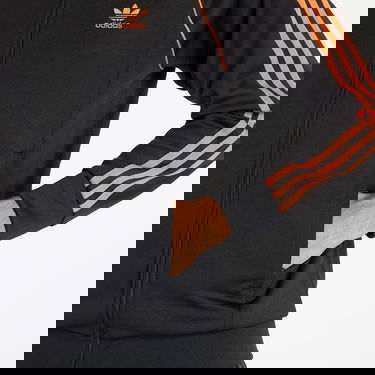 Sweatshirt adidas Originals Sustainability Track Top Black/ Semi Impact Orange Sort | II5766, 4
