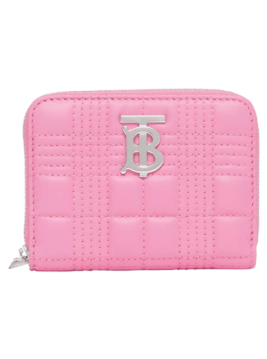 Tegnebog Burberry Quilted Lola Zip Wallet Lyserød | 8049290