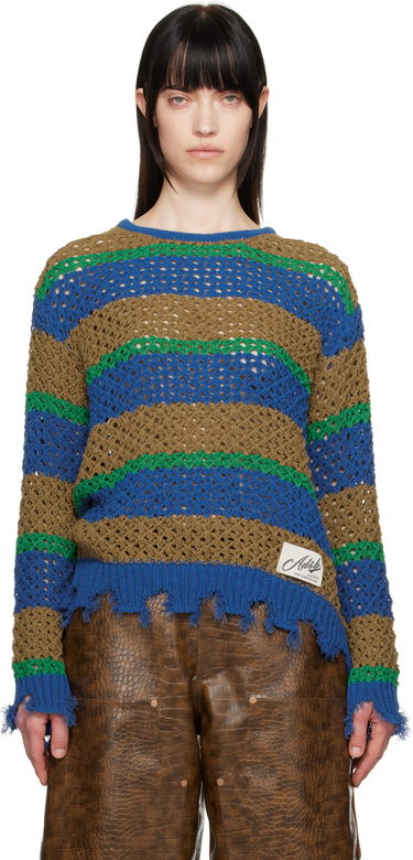 Sweater Andersson Bell Andersson Bell Damaged Stripe Knit Sweater Flerfarvet | atb1239u, 0
