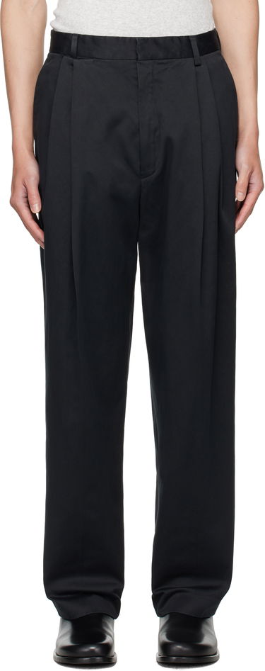 Bukser Dries Van Noten Dries Van Noten Pleated Trousers Sort | 252-020998-2341, 0