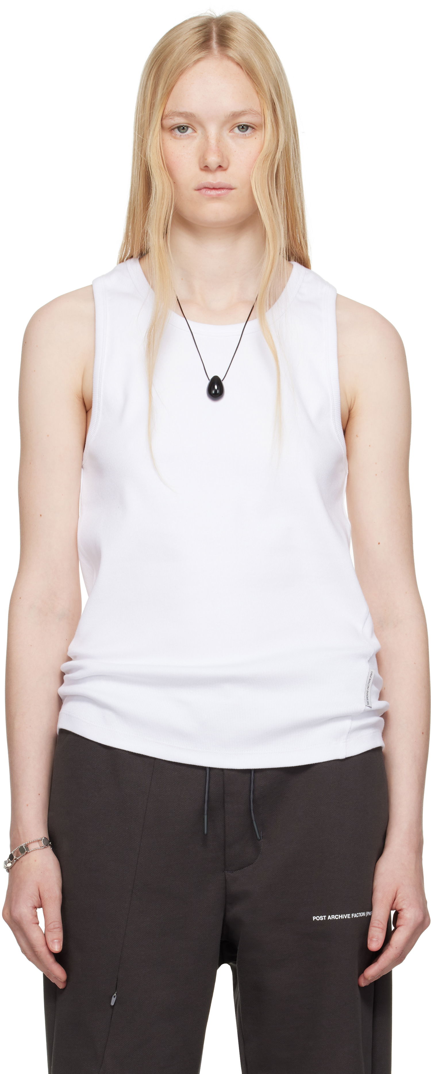 Tanktop Post Archive Faction (PAF) PAF 8.0 Right Sleeveless Tank Top Hvid | 8.0 TSLR-W, 0
