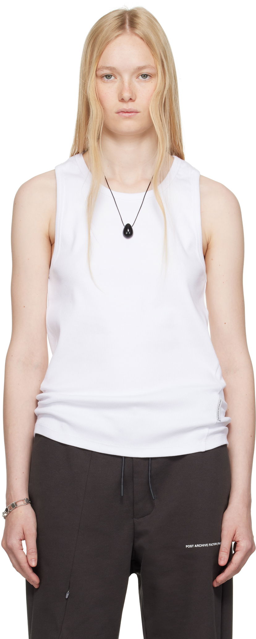 Tanktop Post Archive Faction (PAF) PAF 8.0 Right Sleeveless Tank Top Hvid | 8.0 TSLR-W
