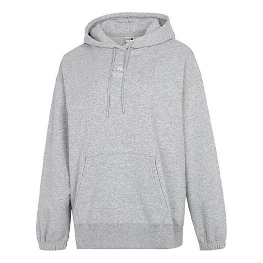 Sweatshirt Puma Classics Oversized Logo Hoodie Grå | 535320-04, 0