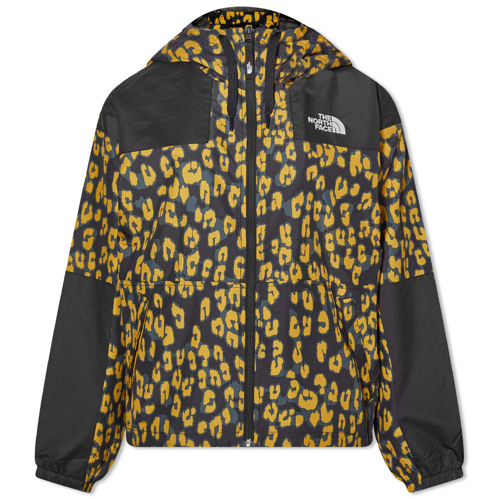 Vindjakke The North Face Windbreaker Leopard Print Jacket Flerfarvet | NF0A4C9H-28A, 0