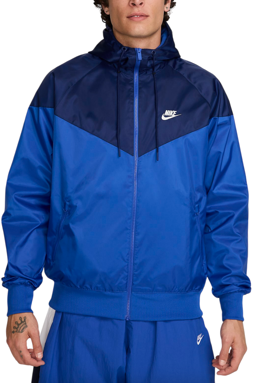 Vindjakke Nike Nike Hooded Woven Jacket Blå | da0001-481
