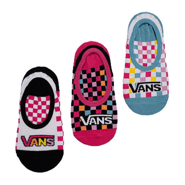 Sokker Vans Vans Zoocano No-Show Socks 3 Pairs Flerfarvet | VN0A5DQ5448, 0