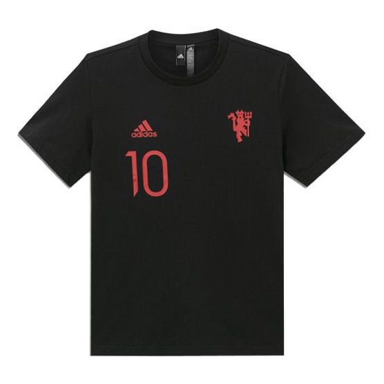 T-shirt adidas Originals Manchester United Graphic T-Shirt Sort | IC1440
