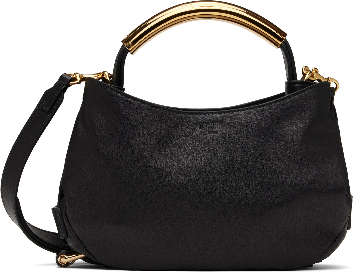 Håndtaske Moschino Moschino 'Handle Me' Small Shoulder Bag Sort | MC4198PP1M 251MOOA0 000, 0