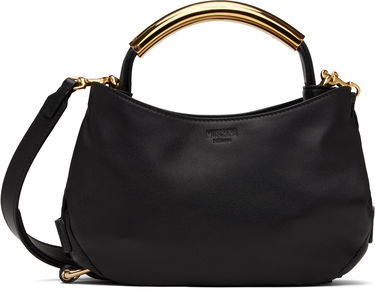 Håndtaske Moschino Moschino 'Handle Me' Small Shoulder Bag Sort | MC4198PP1M 251MOOA0 000, 0