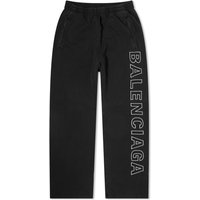 Joggingbukser Balenciaga Outline Sort | 755118-TOVV2-9034, 1