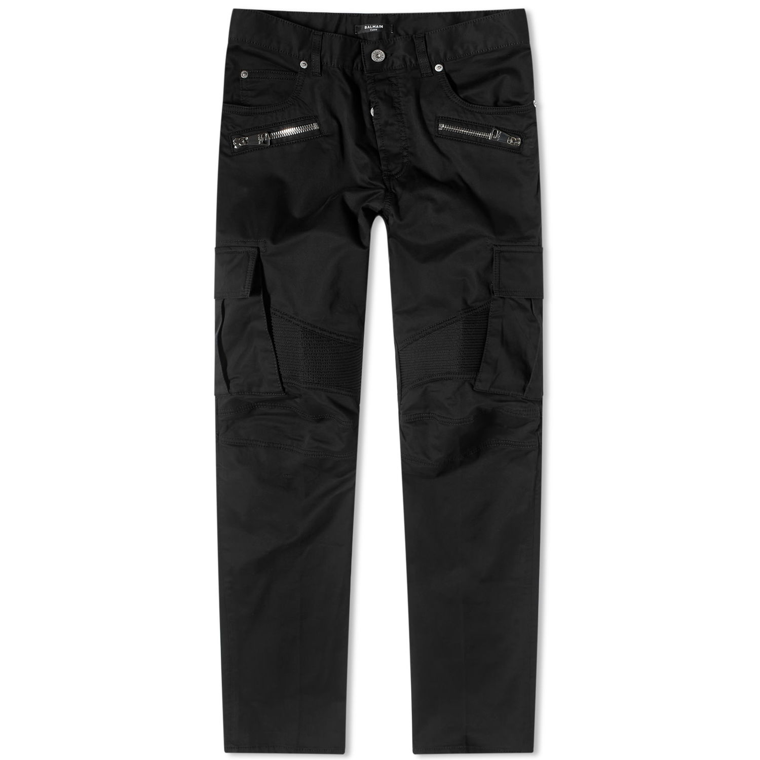 Jeans Balmain Balmain Cargo Biker Jeans Sort | BH1MH016CD96-0PA, 0