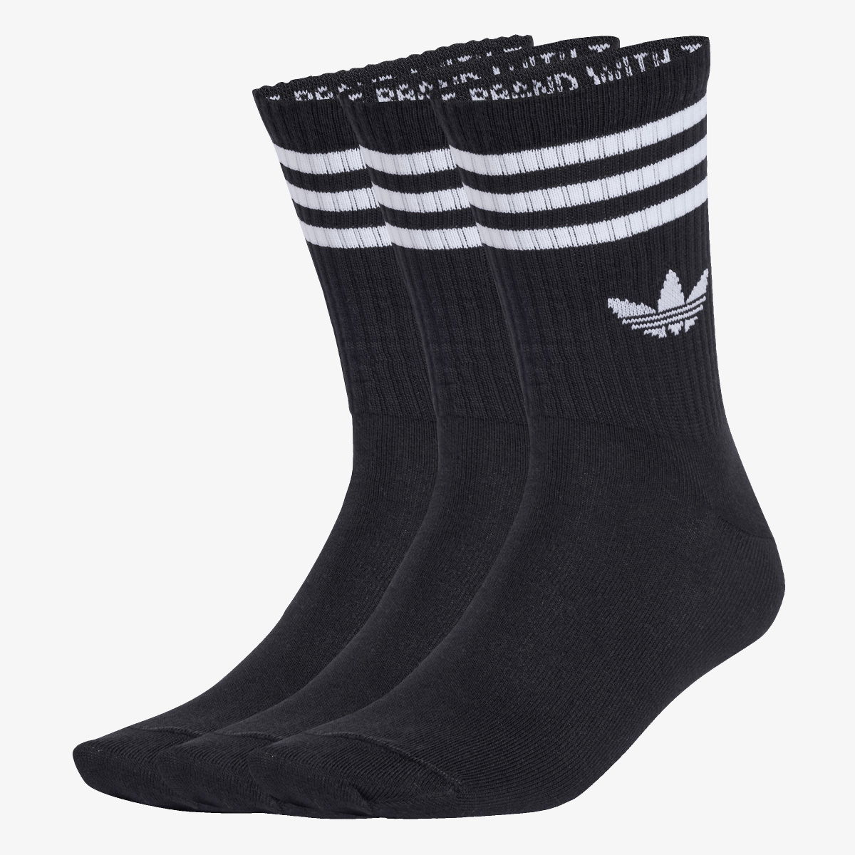 Sokker adidas Performance 3-Stripes Crew Socks - 3 Pairs Sort | JV7402, 1
