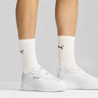 Sneakers og sko Puma Palermo Moda Leather Hvid | 397738_01, 1
