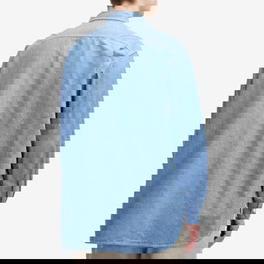 Skjorte BEAMS Beams Plus Work Shirt Blå | 3811-0924-139-70, 3