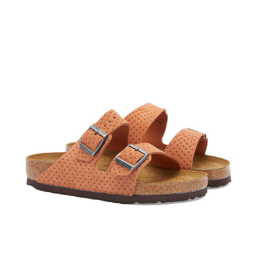 Sneakers og sko Birkenstock Arizona Burnt Orange Embossed Dots Orange | 1026985