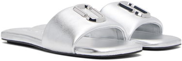 Tilbehør Marc Jacobs Marc Jacobs 'The J Marc' Sandals Metalisk | 2F3FSA118F07, 3