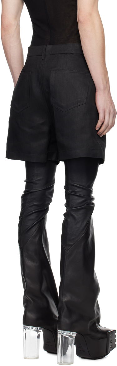 Shorts Rick Owens Rick Owens Hollywood Geth Cutoff Shorts Sort | RU01E5373 TWL, 2