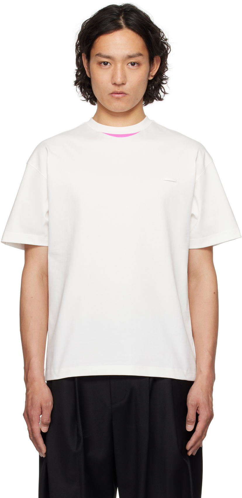 T-shirt ADER ERROR ADER error 0109 T-Shirt Hvid | BO01SSTS0109OW