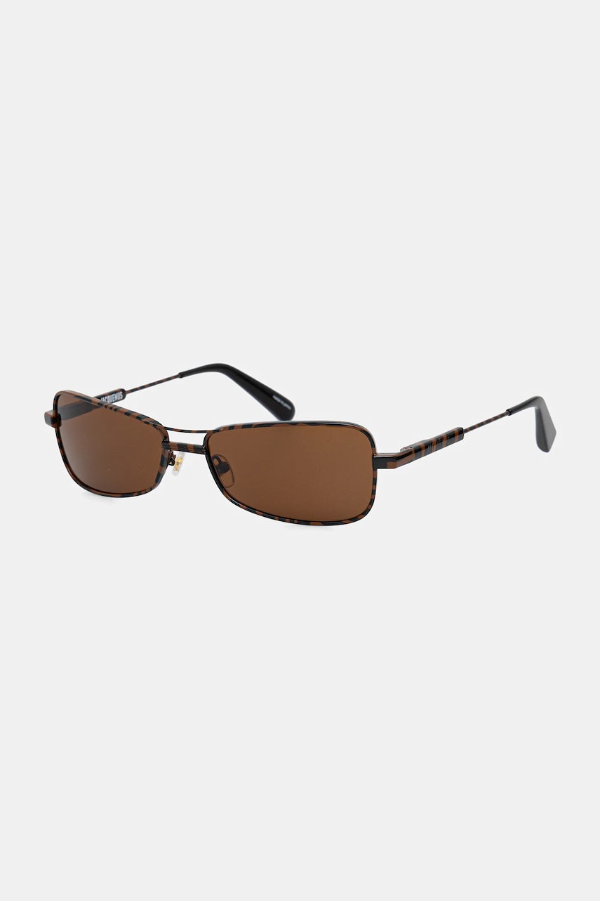 Solbriller Jacquemus Jacquemus STATZIONE Sunglasses Brun | JAC118C4SUN, 1